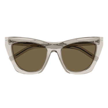 Saint Laurent Gafas de Sol SL 214 KATE 032 New Wave Beige/Marrón Mujer