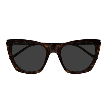 Saint Laurent Sonnenbrille SL 214 KATE THIN 002 Havana/Grau Damen