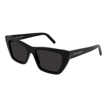 Saint Laurent Occhiali da Sole SL 276 MICA 001 New Wave Nero-Grigio Donna 1