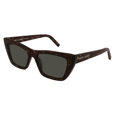 Saint Laurent Occhiali da Sole SL 276 MICA 033 New Wave Havana-Grigio Donna 1