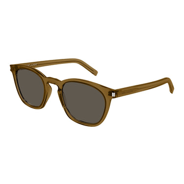 Saint Laurent Occhiali da Sole SL 28 050 Marrone/Marrone Scuro Unisex 2