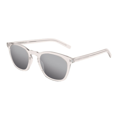 Saint Laurent Sunglasses SL 28 SLIM 006 Beige/Silver Unisex