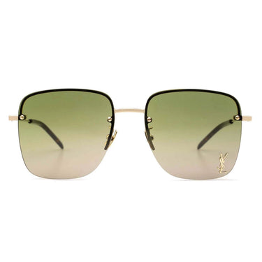 Saint Laurent Gafas de Sol SL 312 M 003 Oro/Verde Mujer
