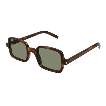 Saint Laurent Occhiali da Sole SL 332 002 Marrone Verde Unisex 2
