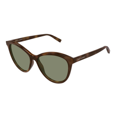 Saint Laurent Occhiali da Sole SL 456 010 Marrone/Verde Donna 1