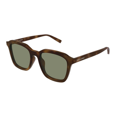 Saint Laurent Occhiali da Sole SL 457 008 Marrone/Verde Unisex 1