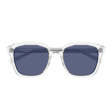 Saint Laurent Occhiali da Sole SL 457 010 Cristallo/Blu Unisex