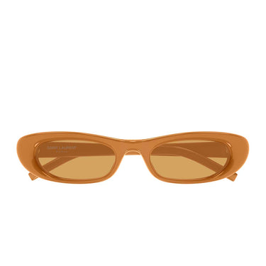 Saint Laurent Occhiali da Sole SL 557 SHADE PLUMP 005 Arancione/Arancione Donna