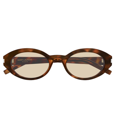 Saint Laurent Occhiali da Sole SL 567 008 Marrone/Marrone Unisex