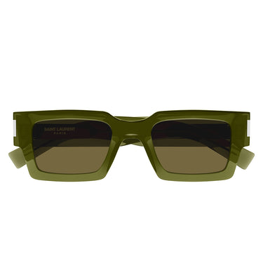 Saint Laurent Sunglasses SL 572 005 Green/Brown Unisex