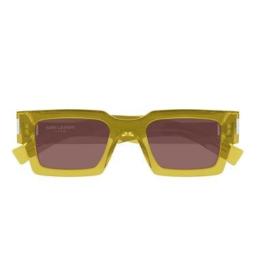 Saint Laurent Occhiali da Sole SL 572 012 Giallo/Rosso Unisex