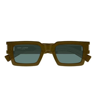 Saint Laurent Occhiali da Sole SL 572 013 Marrone/Verde Unisex