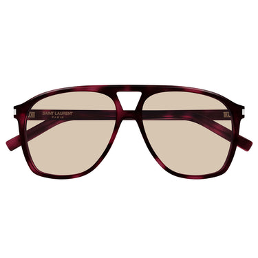 Saint Laurent Sonnenbrille SL 596 DUNE 003 Havana/Braun Sfumato Damen