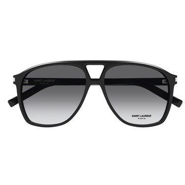 Saint Laurent Sonnenbrille SL 596 DUNE 006 Schwarz/Grau Damen