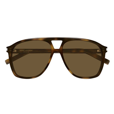 Saint Laurent Occhiali da Sole SL 596 DUNE 010 Marrone/Marrone Donna