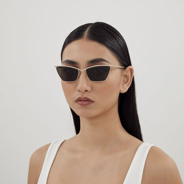 Saint Laurent Okulary Przeciwsłoneczne SL 637 003 Złoto-Czarny Damskie 2