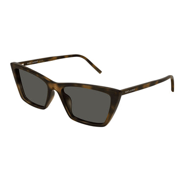 Saint Laurent Sunglasses SL 737 MICA THIN 003 Havana/Light Gray Women 2