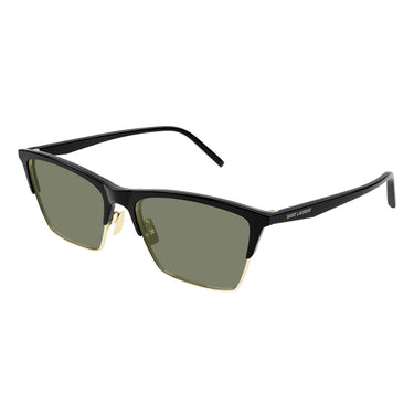 Saint Laurent Lunettes de Soleil SL 767 001 Noir/Vert Femme 1