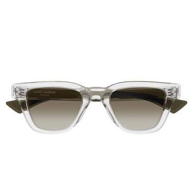 Saint Laurent Sunglasses SL 789 JACQUES 004 Transparent/Brown Men