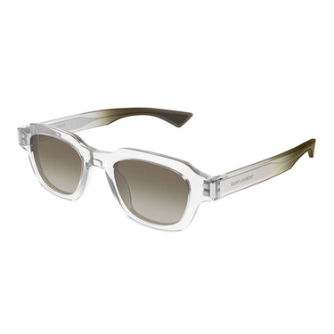 Saint Laurent Occhiali da Sole SL 791 004 Cristallo/Verde Unisex 1