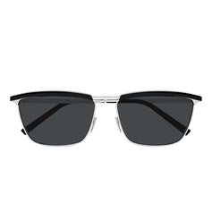 Saint Laurent Occhiali da Sole SL 795 JOE 003 Argento/Grigio Uomo