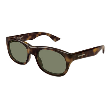 Saint Laurent Occhiali da Sole SL 815 ROMY 002 Havana/Verde Donna