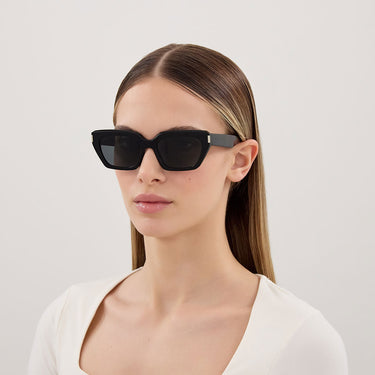 Saint Laurent Lunettes de Soleil SL 826 PAGE 001 Noir/Noir Femme 3