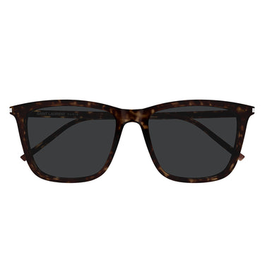 Saint Laurent Lunettes de Soleil SL 851 002 Marron/Gris Foncé Unisexe