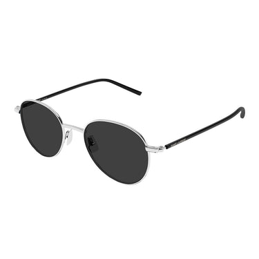 Saint Laurent Occhiali da Sole SL 865 002 Argento/Grigio Unisex 2