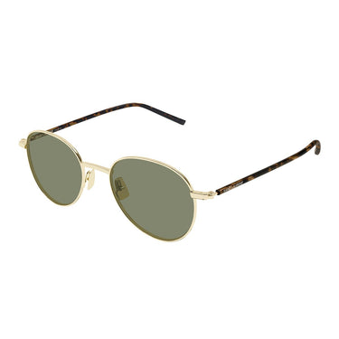 Saint Laurent Occhiali da Sole SL 865 003 Oro Marrone/Verde Unisex 1