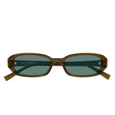 Saint Laurent Occhiali da Sole SL 872 ERIN 007 Marrone/Verde Donna