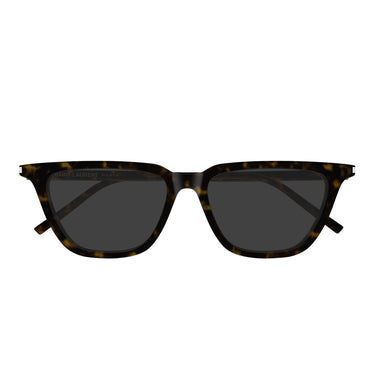Saint Laurent Occhiali da Sole SL 889 SULPICE THIN 002 Marrone Grigio Scuro Donna