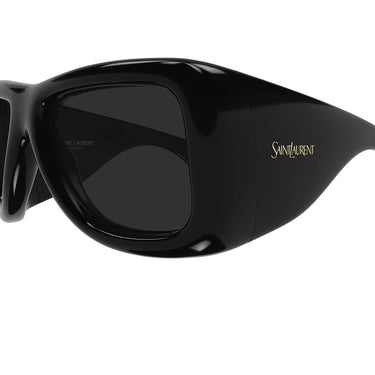 Saint Laurent Occhiali da Sole SL 902 HOWL 001 Nero Nero Unisex 3