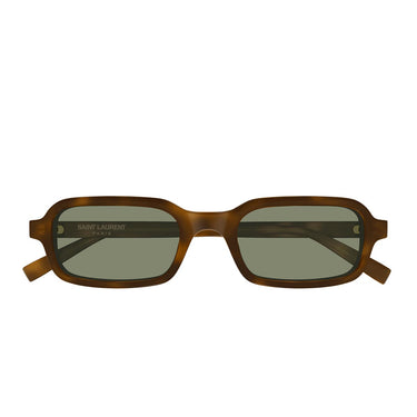 Saint Laurent Occhiali da Sole SL 908 003 Marrone/Verde Donna