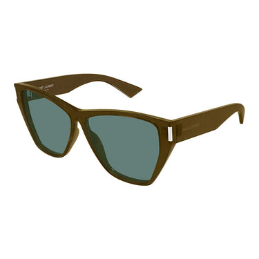 Saint Laurent Occhiali da Sole SL 927 003 Marrone/Verde Donna 2
