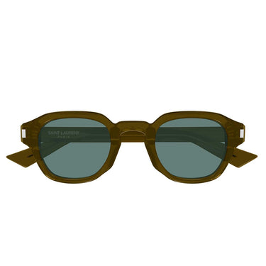 Saint Laurent Occhiali da Sole SL 946 003 Marrone/Verde Uomo