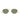 Saint Laurent Occhiali da Sole SL 97 004 Oro/Verde Unisex