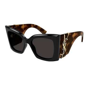 Saint Laurent Lunettes de Soleil SL M119 BLAZE 003 Marron/Noir Femme 2