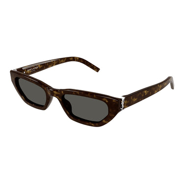 Saint Laurent Occhiali da Sole SL M126 002 Havana/Grigio Unisex 2