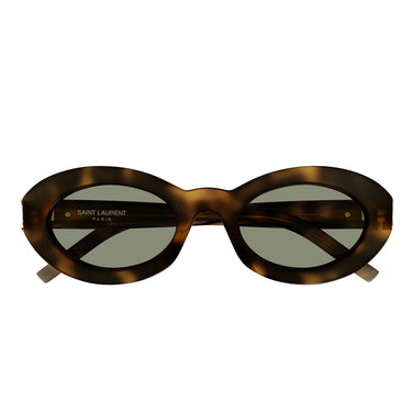 Saint Laurent Gafas de Sol SL M136 002 Havana-Verde Mujer