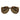 Saint Laurent Sonnenbrille SL M137 AMELIA 002 Gold/Braun Damen