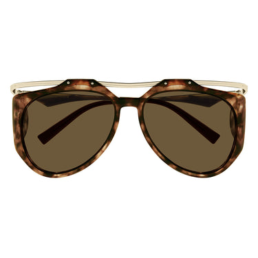 Saint Laurent Sunglasses SL M137/F AMELIA 002 Gold/Brown Women