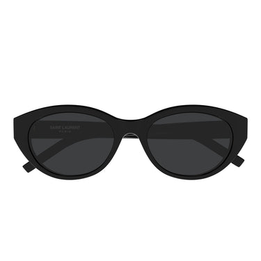 Saint Laurent Okulary Przeciwsłoneczne SL M148 001 Czarny/Ciemnoszary Damskie