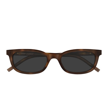 Saint Laurent Occhiali da Sole SL M160 003 Marrone Chiaro Grigio Donna