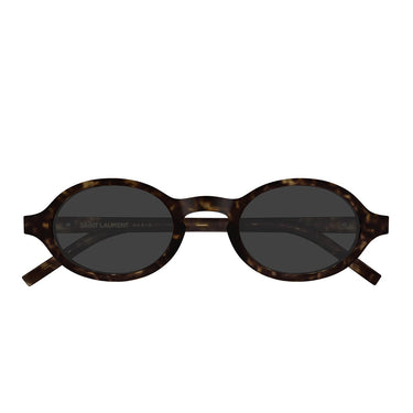 Saint Laurent Occhiali da Sole SL M161/K 002 Marrone/Grigio Unisex
