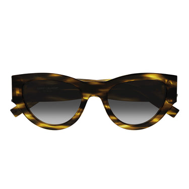 Saint Laurent Occhiali da Sole SL M94 005 Marrone Grigio Donna