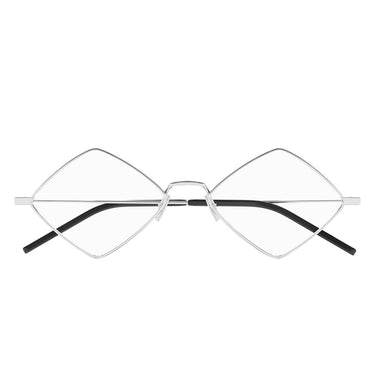 Saint Laurent Eyeglasses SL 302 LISA OPT 002 New Wave Silver/Transparent Unisex