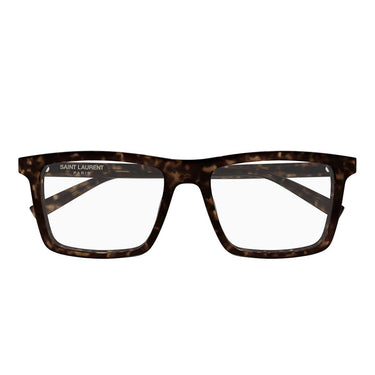 Saint Laurent Occhiali da Vista SL 906 002 Marrone/Trasparente Uomo