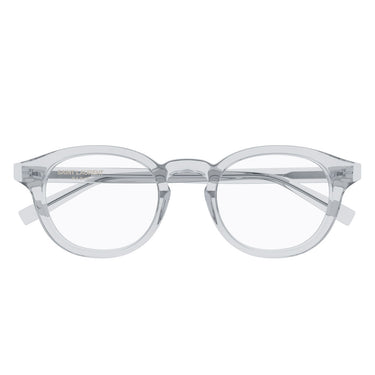 Saint Laurent Occhiali da Vista SL 907 003 Grigio Trasparente Uomo