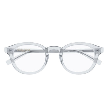 Saint Laurent Occhiali da Vista SL 907 006 Grigio Trasparente Uomo